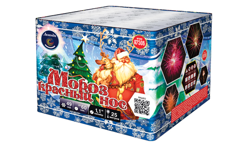  Батарея салютов Мороз Красный Нос  в Усолье-Сибирское